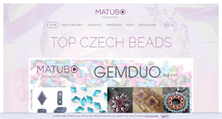 Desktop Screenshot of matubobeads.com